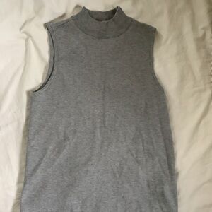 Two Piece Gray Knit Set